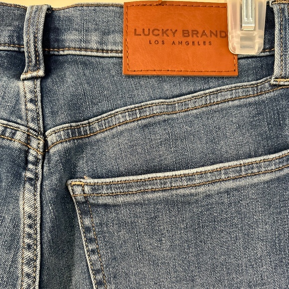 🔶Lucky Brand High Rise Skinny Bridgette Raw Edge Hem - Picture 5 of 14